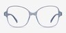 Arolla Clear Eco-friendlyEyeglass Frames from EyeBuyDirect, Front View