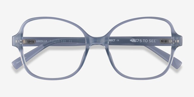 Arolla Clear Eco-friendlyEyeglass Frames from EyeBuyDirect, Closed View