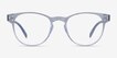 Osier Clear PlasticEyeglass Frames from EyeBuyDirect, Front View