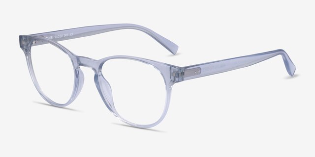 Osier Clear Eco-friendlyEyeglass Frames from EyeBuyDirect, Angle View