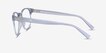 Osier Clear PlasticEyeglass Frames from EyeBuyDirect, Side View