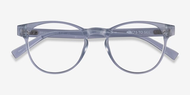 Osier Clear Eco-friendlyEyeglass Frames from EyeBuyDirect, Closed View