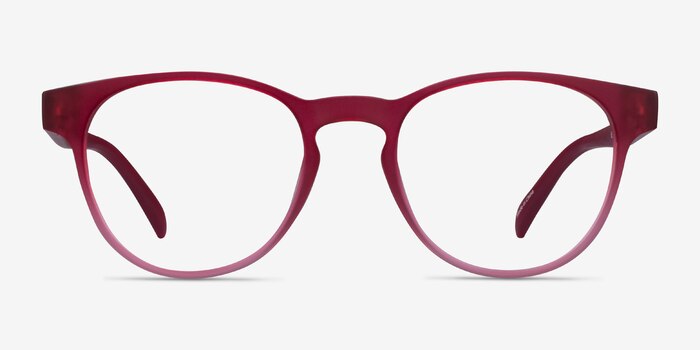 Osier Matte Red Plastique Montures de lunettes de vue d'EyeBuyDirect