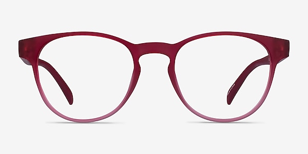 Osier Matte Red Plastic Eyeglass Frames