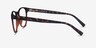 Osier Matte Tortoise Brown PlasticEyeglass Frames from EyeBuyDirect, Side View