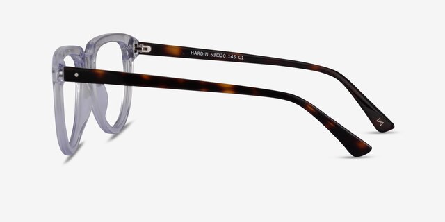 Hardin Clear Tortoise AcetateEyeglass Frames from EyeBuyDirect, Side View