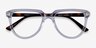 Hardin Clear Tortoise AcetateEyeglass Frames from EyeBuyDirect, Closed View