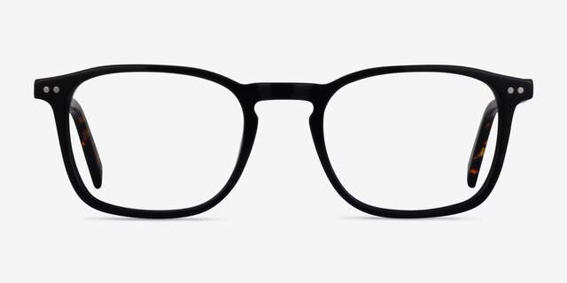 Holley Black Tortoise AcetateEyeglass Frames from EyeBuyDirect, Front View