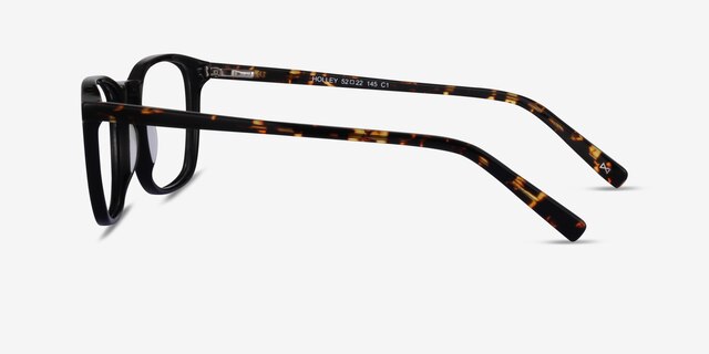 Holley Black Tortoise AcetateEyeglass Frames from EyeBuyDirect, Side View