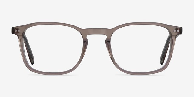 Holley Clear Brown AcetateEyeglass Frames from EyeBuyDirect, Front View
