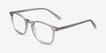 Holley Clear Brown Alternative MaterialsEyeglass Frames from EyeBuyDirect, Angle View