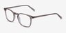 Holley Clear Brown AcetateEyeglass Frames from EyeBuyDirect, Angle View
