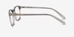 Holley Clear Brown Alternative MaterialsEyeglass Frames from EyeBuyDirect, Side View