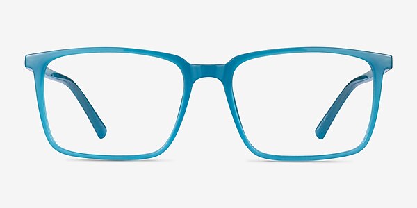 Candescent Blue Plastic Eyeglass Frames