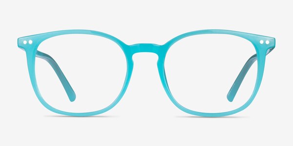 Skyglow Aqua Plastic Eyeglass Frames