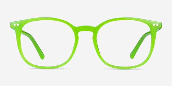 Skyglow Green Plastic Eyeglass Frames