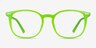 Skyglow Green PlasticEyeglass Frames from EyeBuyDirect, Front View