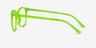 Skyglow Green PlasticEyeglass Frames from EyeBuyDirect, Side View