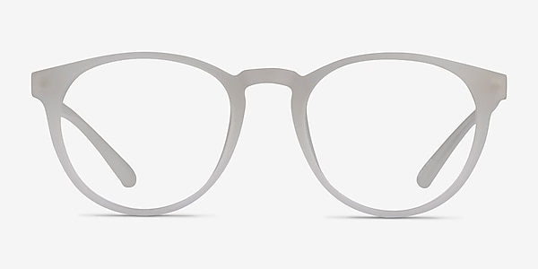 Moonlight Matte Clear Plastic Eyeglass Frames