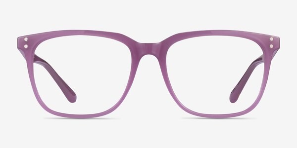 Lunar Gaze Violet Plastique Montures de lunettes de vue