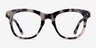 Coqueline Ivory Tortoise AcetateEyeglass Frames from EyeBuyDirect, Front View