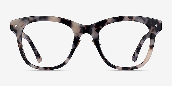 Coqueline Écaille ivoire Acétate Montures de lunettes de vue