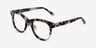 Coqueline Ivory Tortoise AcetateEyeglass Frames from EyeBuyDirect, Angle View
