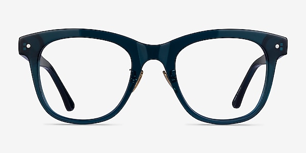 Coqueline Clear Blue Acetate Eyeglass Frames