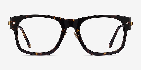 Carlyle Tortoise Gold Acetate Eyeglass Frames