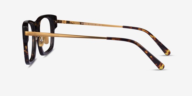 Carlyle Tortoise Gold AcetateEyeglass Frames from EyeBuyDirect, Side View