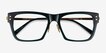 Crosby Teal Gold AcetateEyeglass Frames from EyeBuyDirect, Closed View