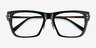 Crosby Teal Gold AcetateEyeglass Frames from EyeBuyDirect, Closed View