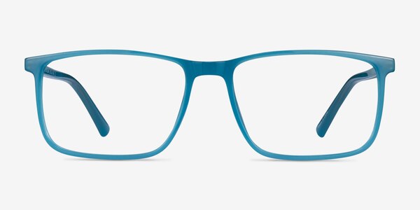 Interstellar Teal Plastic Eyeglass Frames