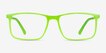 Interstellar Green PlasticEyeglass Frames from EyeBuyDirect, Front View
