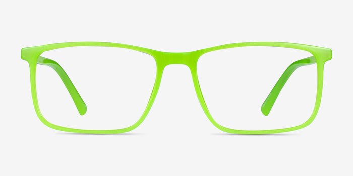 Interstellar Green Plastic Eyeglass Frames from EyeBuyDirect