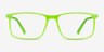 Interstellar Green PlasticEyeglass Frames from EyeBuyDirect, Front View