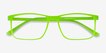 Interstellar Green PlasticEyeglass Frames from EyeBuyDirect, Closed View
