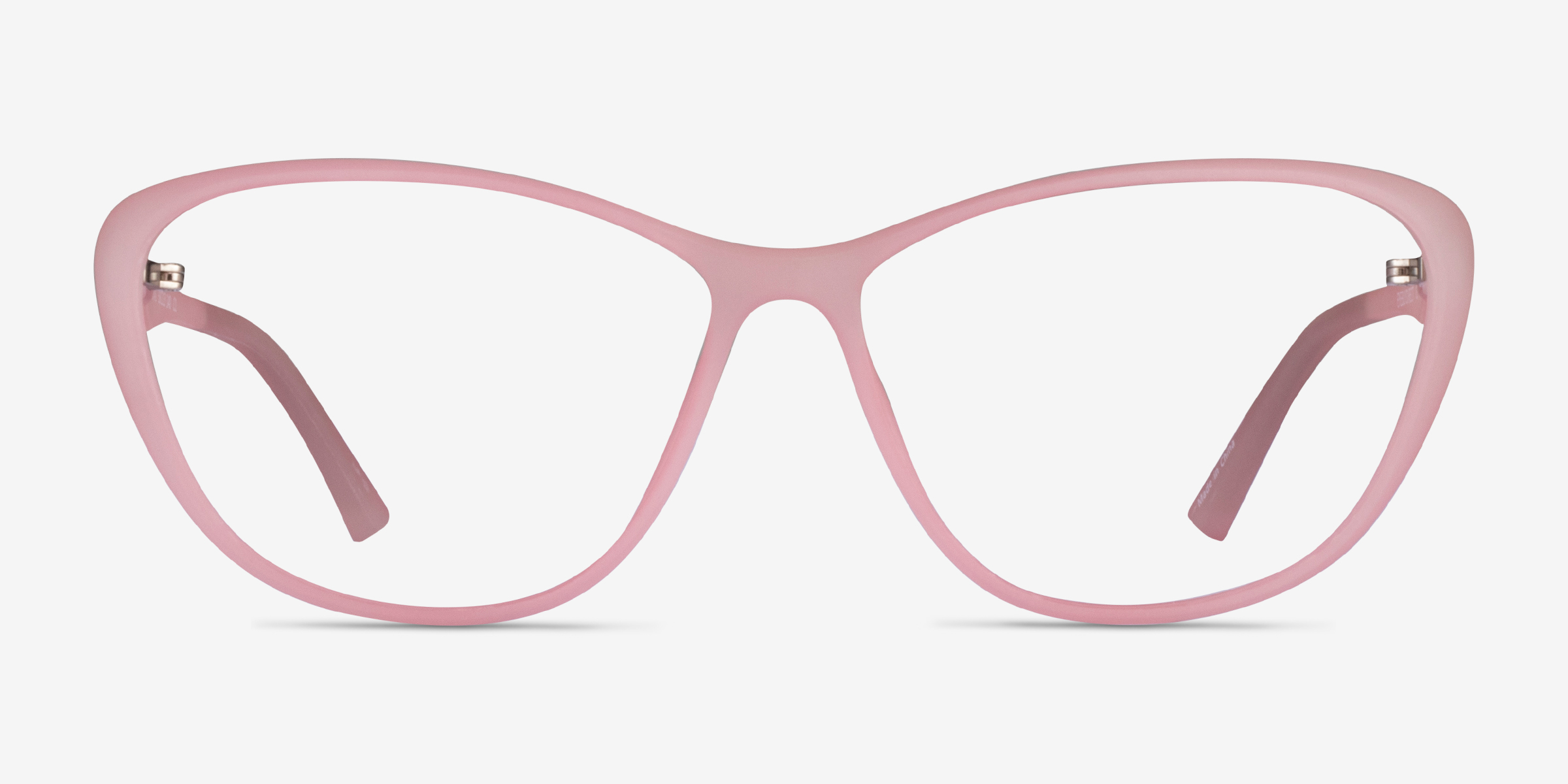 Orbital Cat Eye Matte Pink Glasses for Women Eyebuydirect