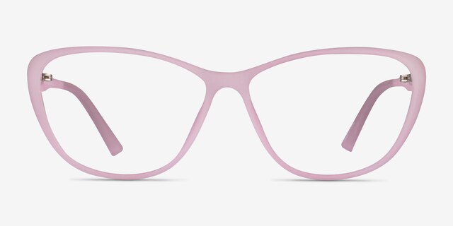 Orbital Matte Purple PlasticEyeglass Frames from EyeBuyDirect, Front View