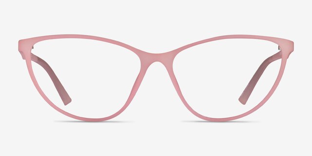 Harvest Matte Pink PlasticEyeglass Frames from EyeBuyDirect, Front View