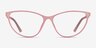 Harvest Matte Pink PlasticEyeglass Frames from EyeBuyDirect, Front View