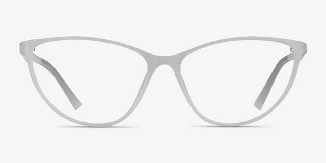 Harvest Matte Clear PlasticEyeglass Frames from EyeBuyDirect, Front View