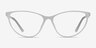 Harvest Matte Clear PlasticEyeglass Frames from EyeBuyDirect, Front View