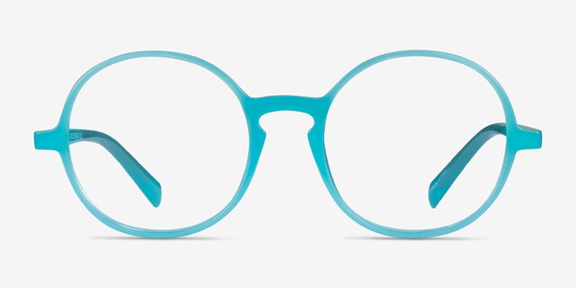 Nocturnal Blue PlasticEyeglass Frames from EyeBuyDirect, Front View
