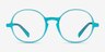 Nocturnal Blue PlasticEyeglass Frames from EyeBuyDirect, Front View