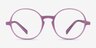 Nocturnal Purple PlasticEyeglass Frames from EyeBuyDirect, Front View