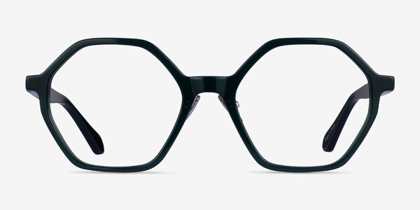 Aldridge Dark Green Acetate Eyeglass Frames