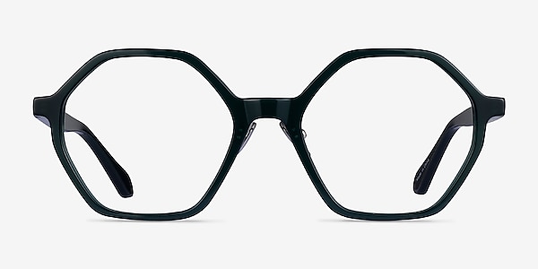 Aldridge Dark Green Acetate Eyeglass Frames