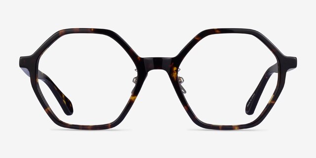Aldridge Tortoise AcetateEyeglass Frames from EyeBuyDirect, Front View