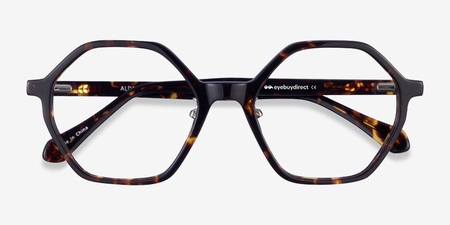 Aldridge Tortoise AcetateEyeglass Frames from EyeBuyDirect, Closed View